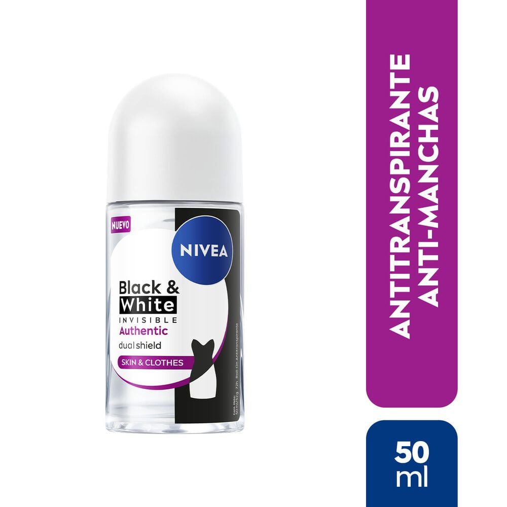 Black & White Authentic Roll On Femenino 150Ml