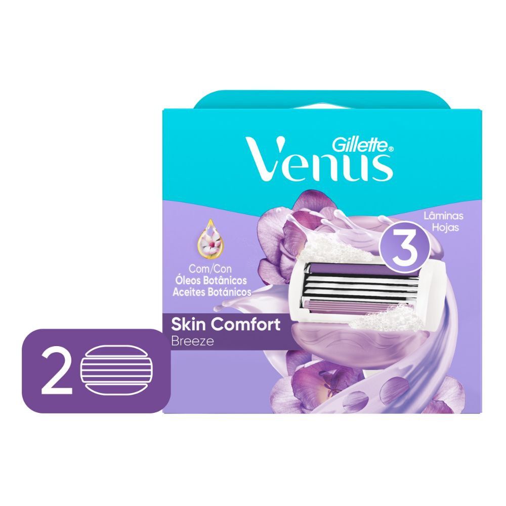 Cartuchos para afeitar Venus Breeze 2 unidades