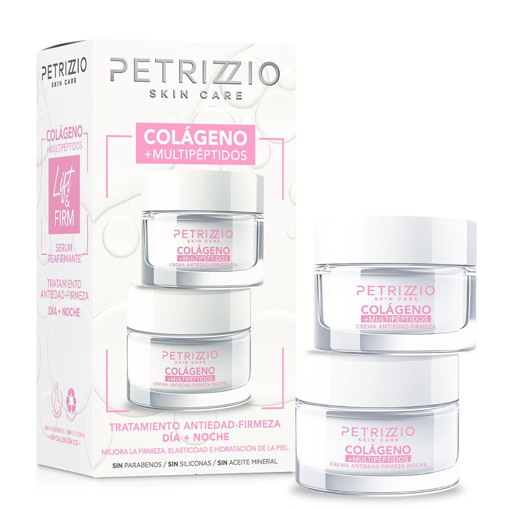 Set Crema Día Y Noche Lift & Fit Colágeno + Multipéptidos