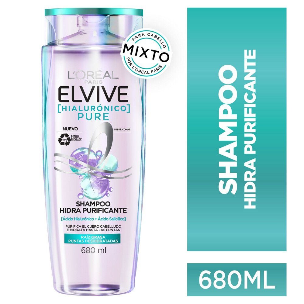 Shampoo Hialurónico Pure 680 ml