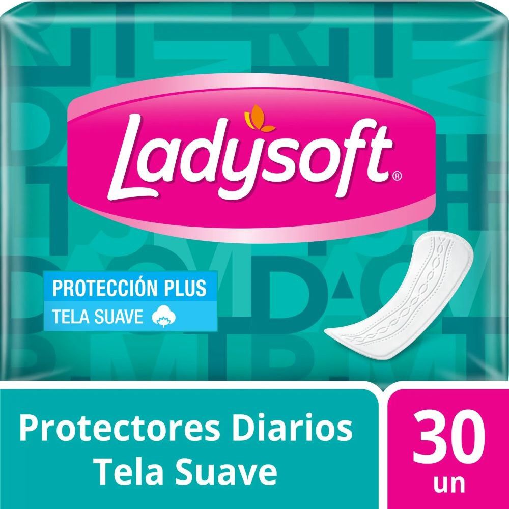 Protector Diario Largo Tela Suave X30 Unidades