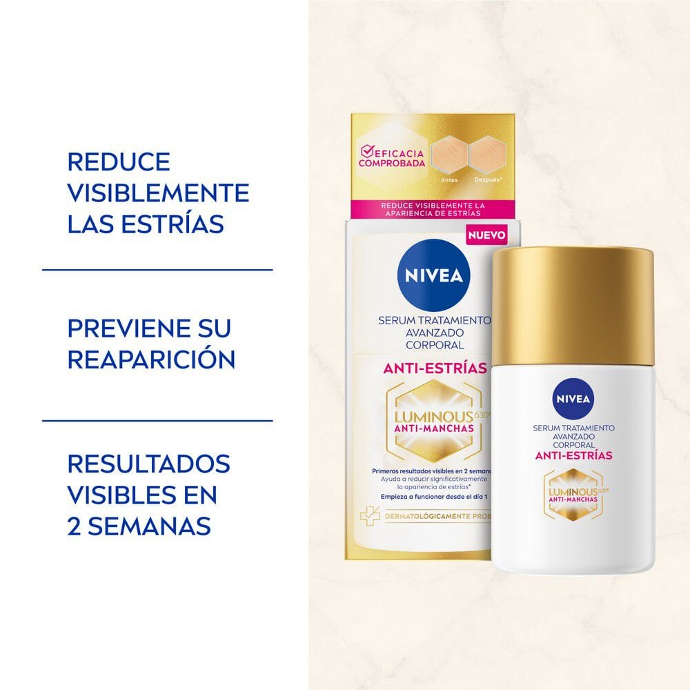Nivea Body Serum Anti-Estrías Luminous 100ml