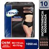 Ropa-Interior-Desechable-Tena-Black-Talla-S/M-X-10-imagen
