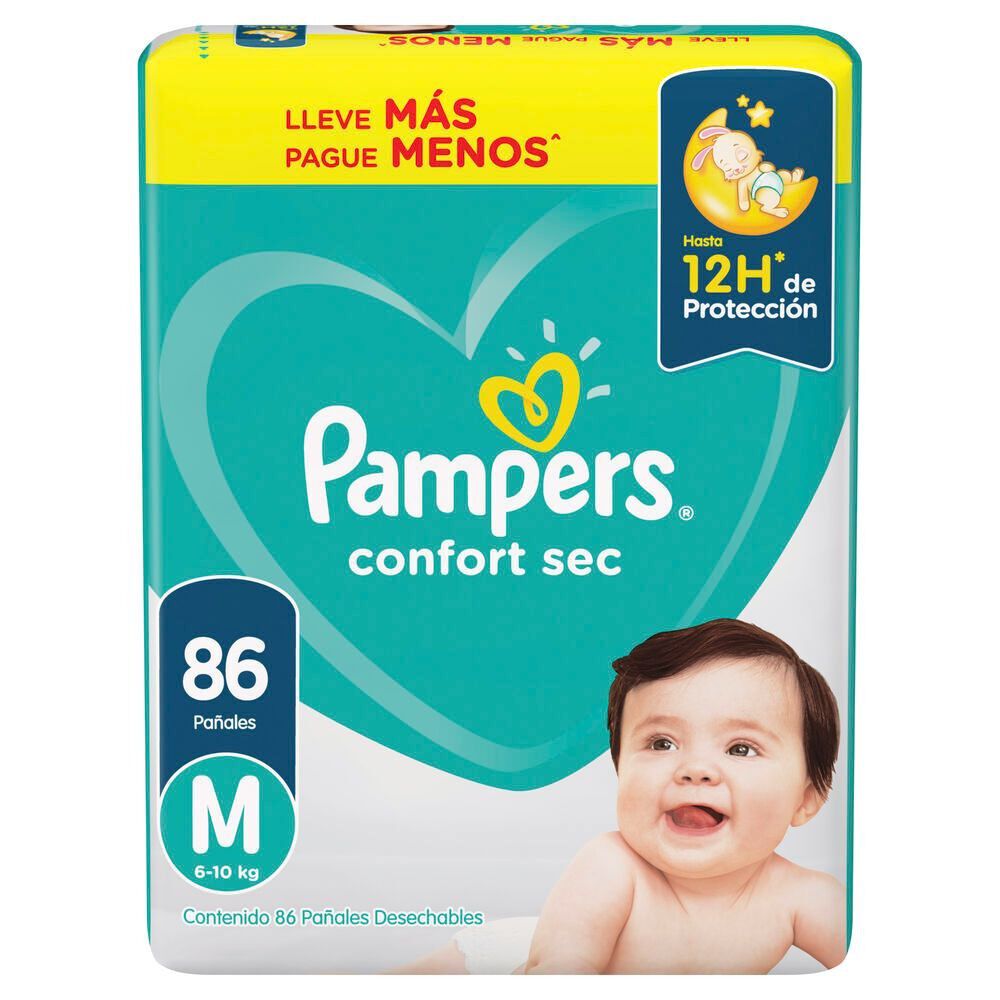 Confort-Sec-Pañales-Desechables-M-86-Unidades-imagen-5