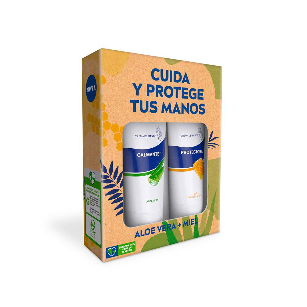 Pack-Crema-de-Manos-Miel-Protectora-100ml-+-Aloe-Vera-Calmante-100ml--imagen-1