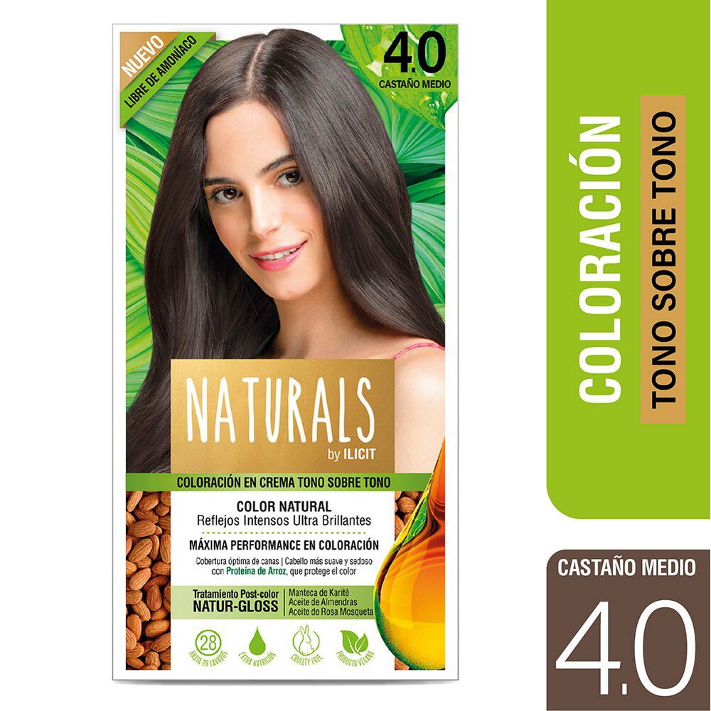 Naturals-Coloración-En-Crema-Tono-Sobre-Tono-4.0-Castaño-Medio-imagen