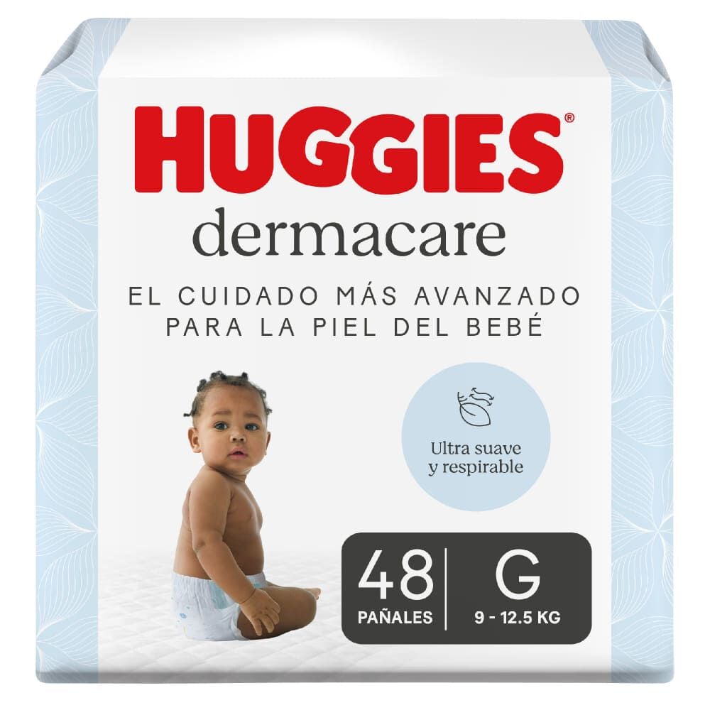 Pañales Huggies Dermacare 3/G 48U