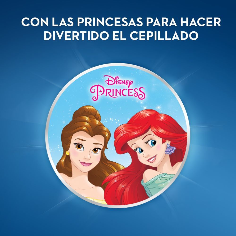 Cepillo-Eléctrico-con-Pila-Disney-Princess-+3-Años-Suave-X1-imagen-3