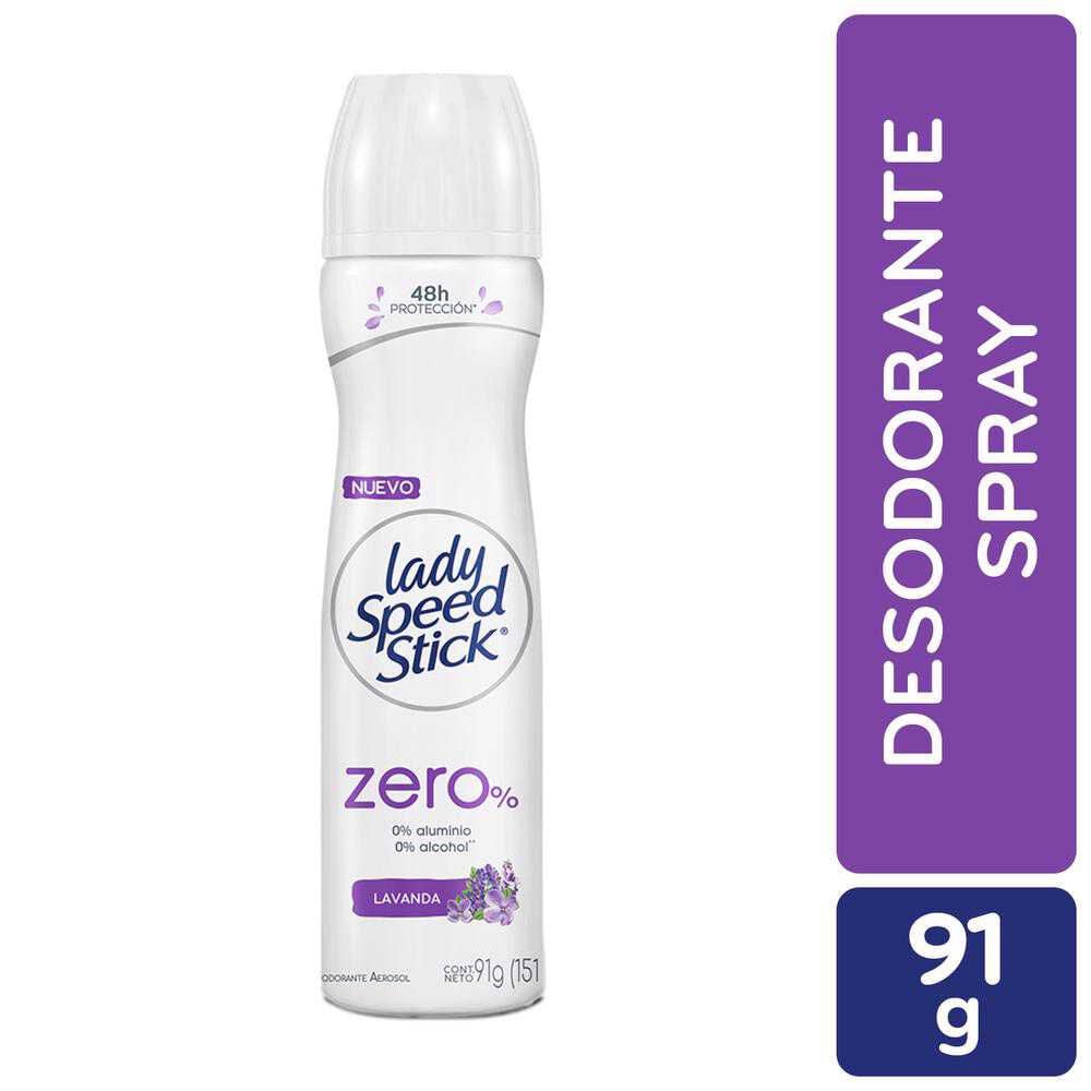 Zero Lavanda Aerosol 91g