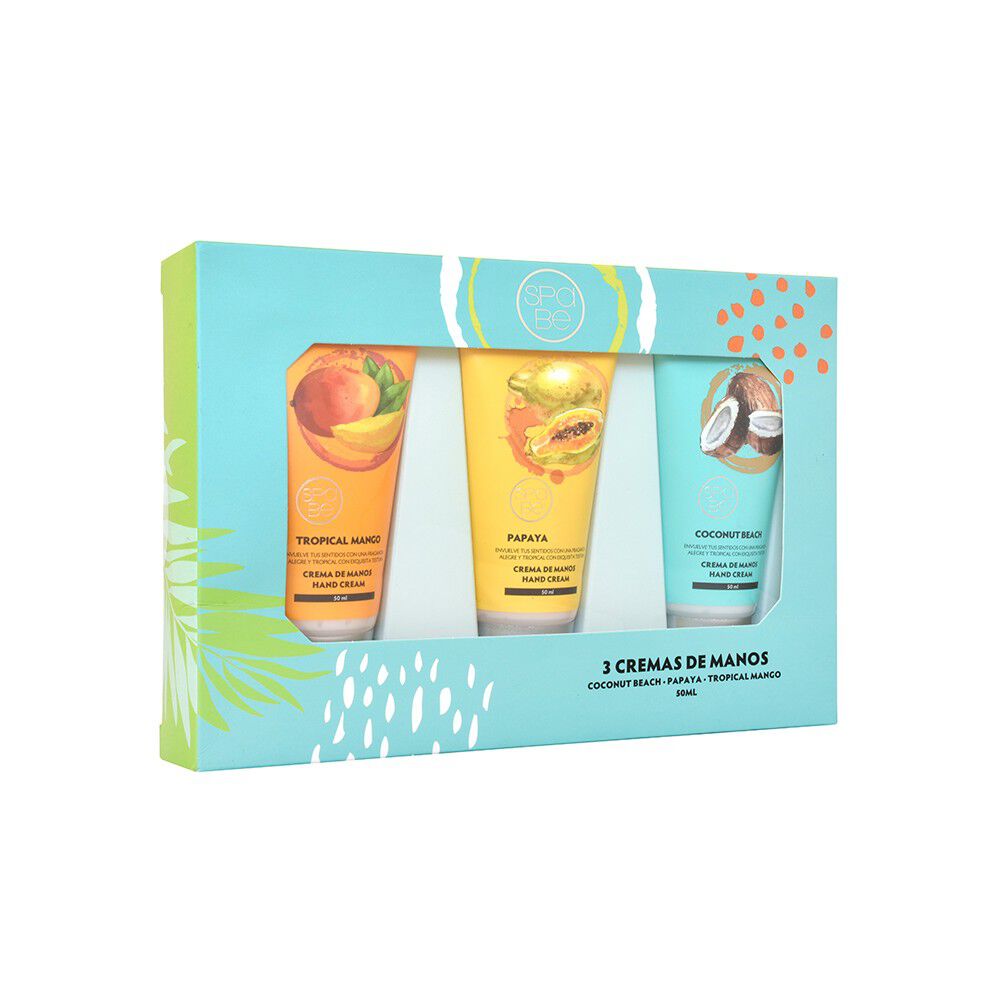 Set 3 Cremas De Manos Coconut x 50 mL