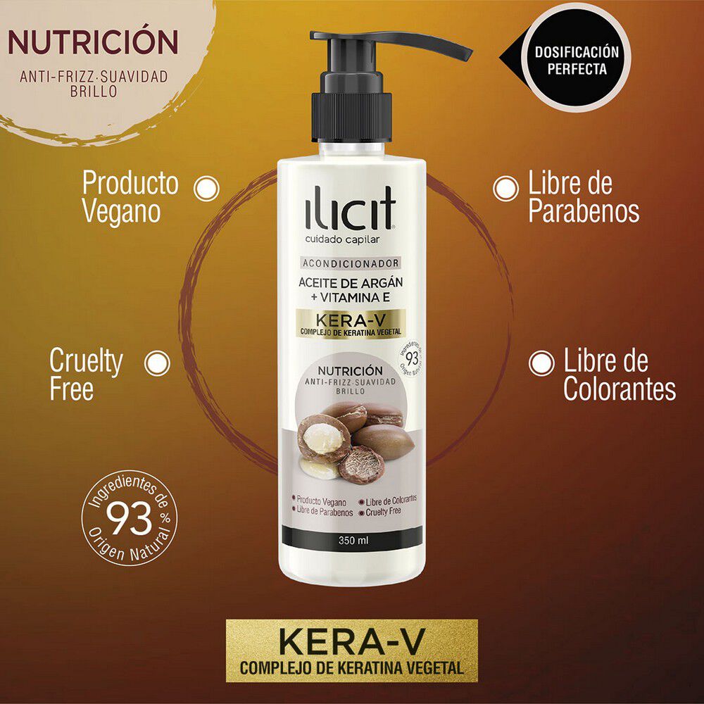 Acondicionador-Aceite-de-Argan+Vitamina-E-Kera-V-Nutrición-350mL-imagen-4