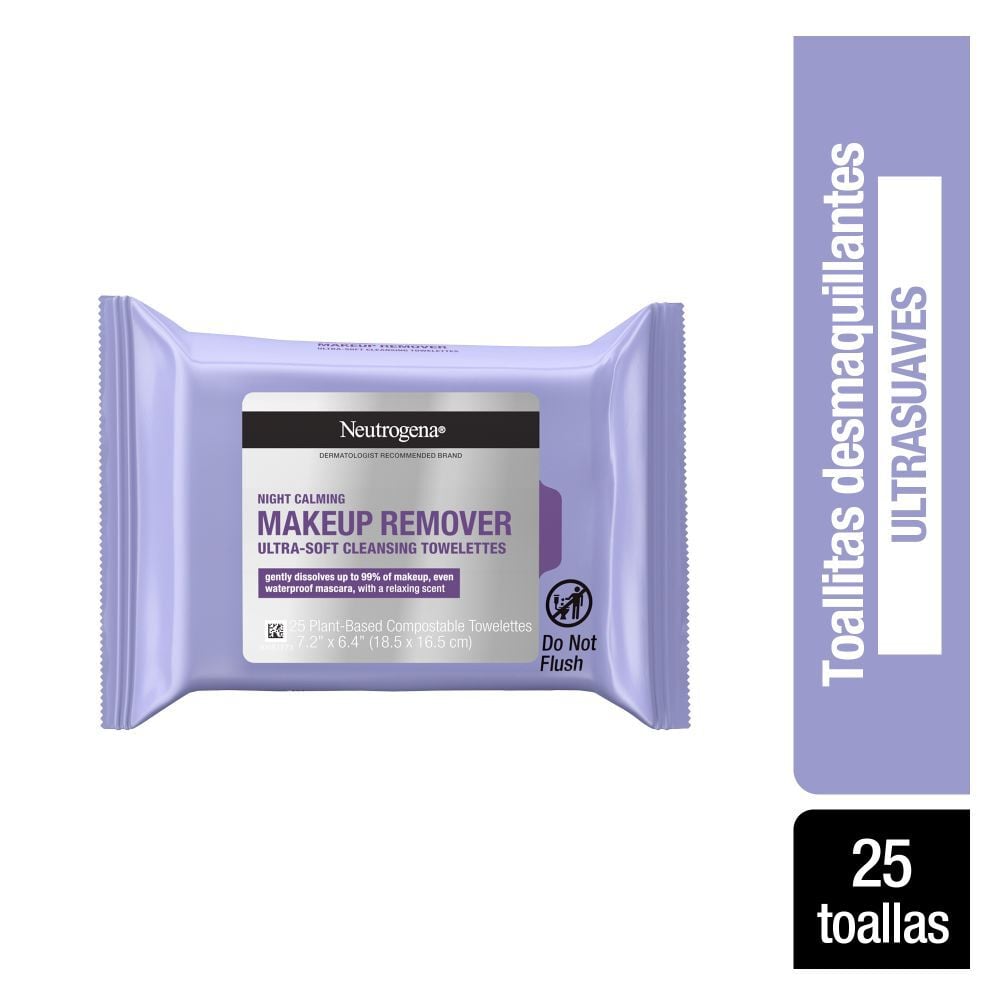 Night Calming Toallitas Desmaquillantes 25 Unidades