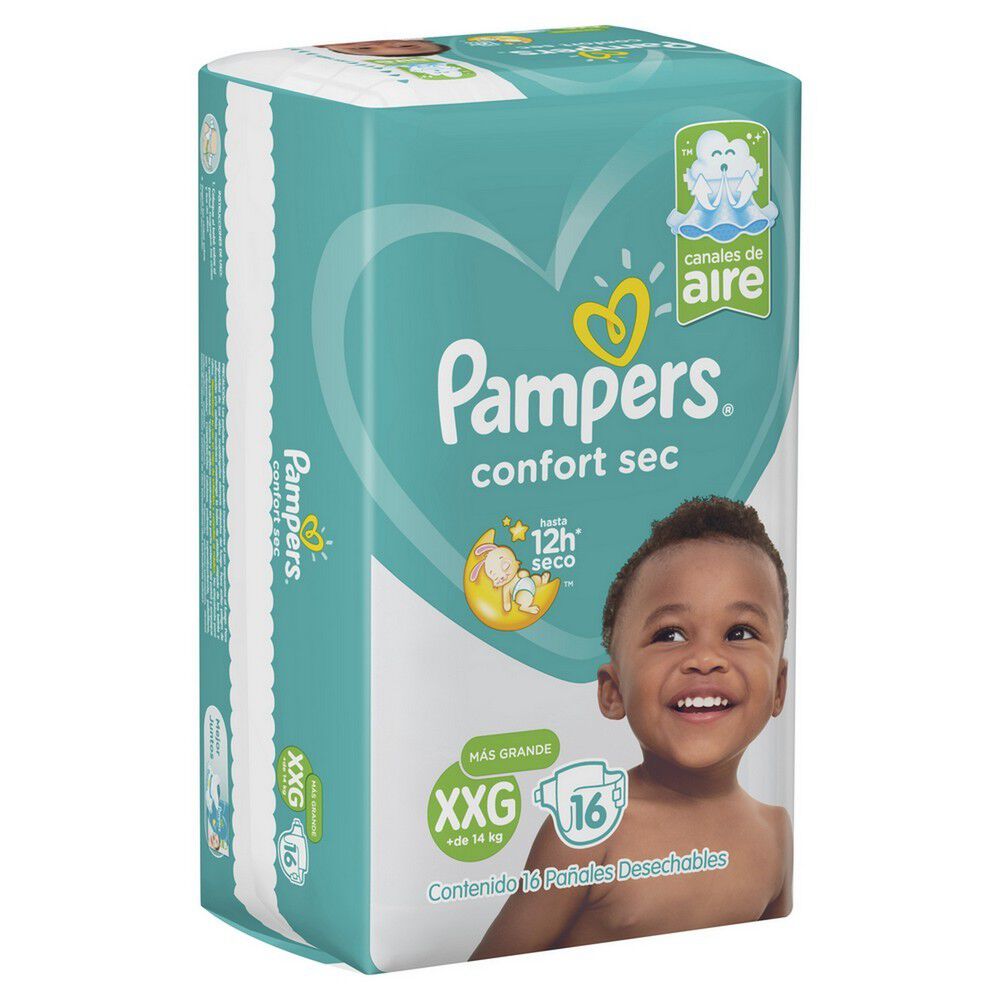 Pañal-Confort-Sec-Xxg-(+-14-Kg)-Extra-Seco-Pods-X16-imagen-1