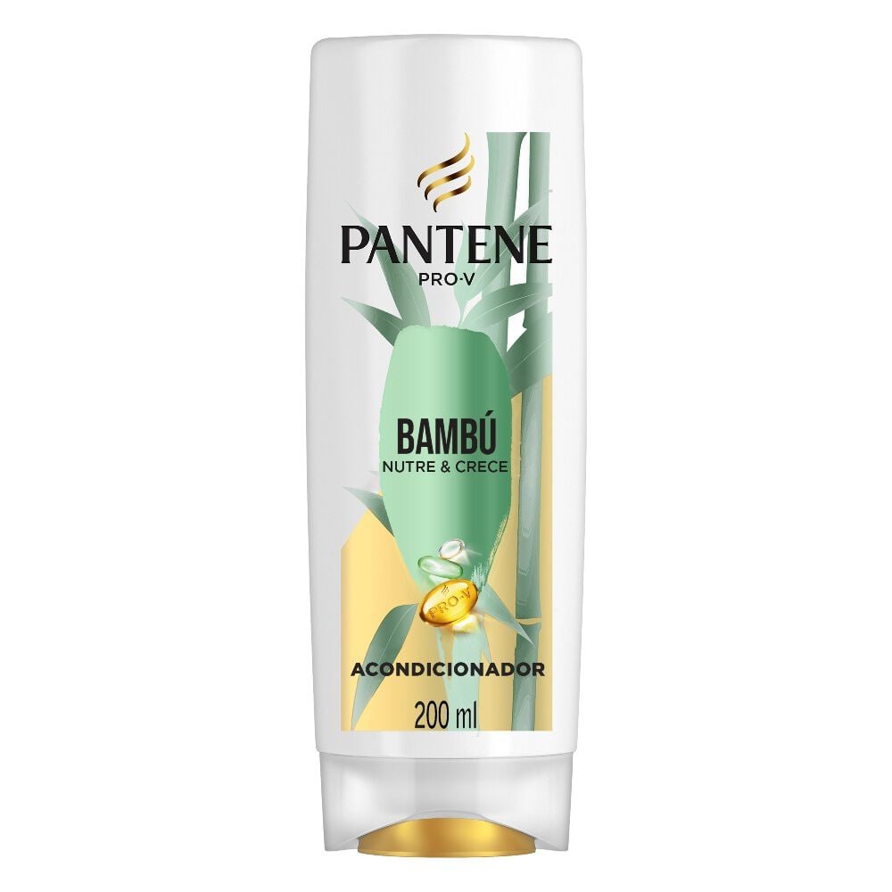 Acondicionador Pantene Bambú Nutre & Crece 200 ml