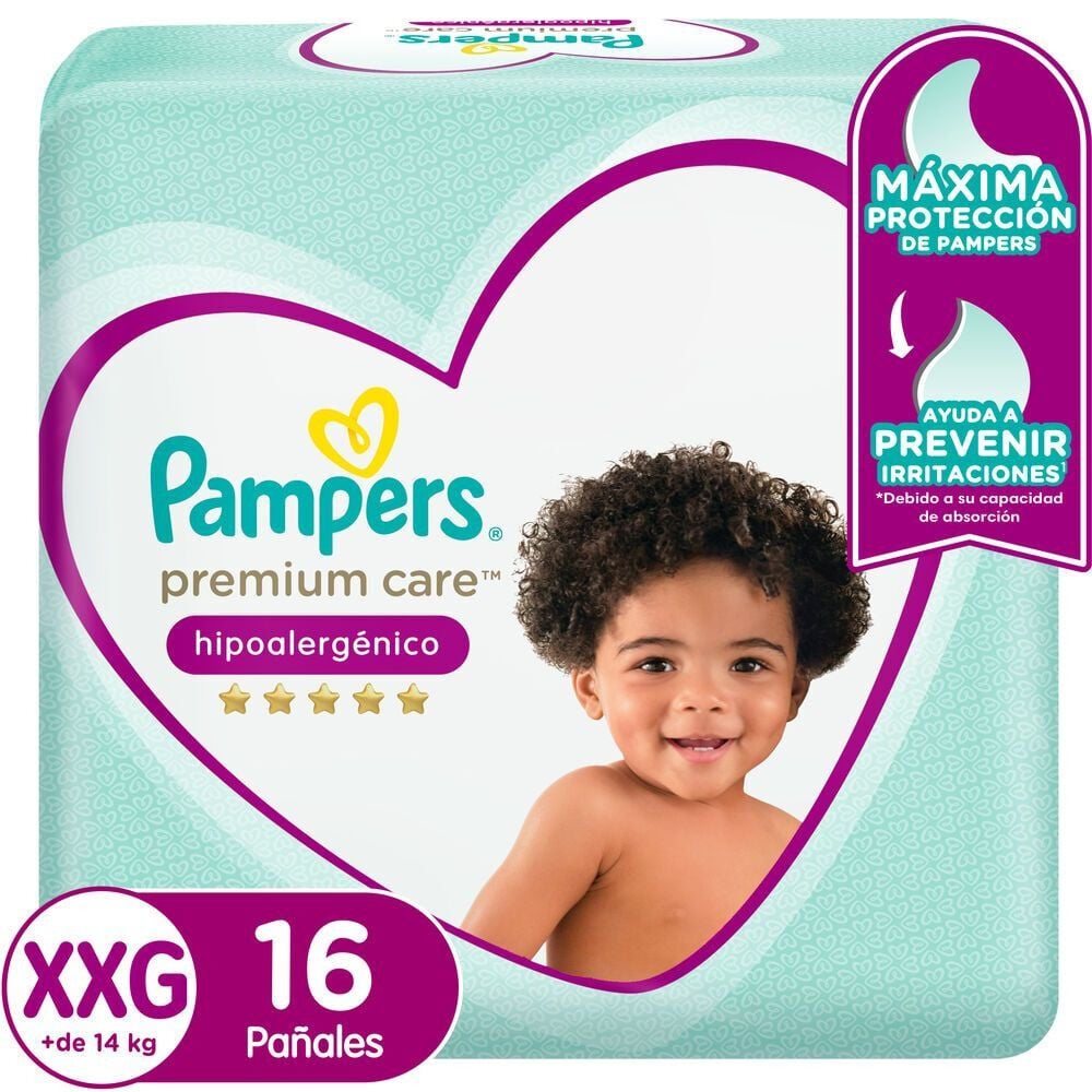 Premium Care Pañales Desechables XXG 16 Unidades