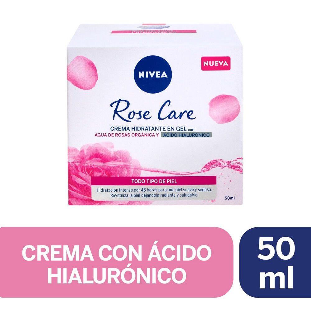 Crema Facial Rose Care En Gel 50 mL