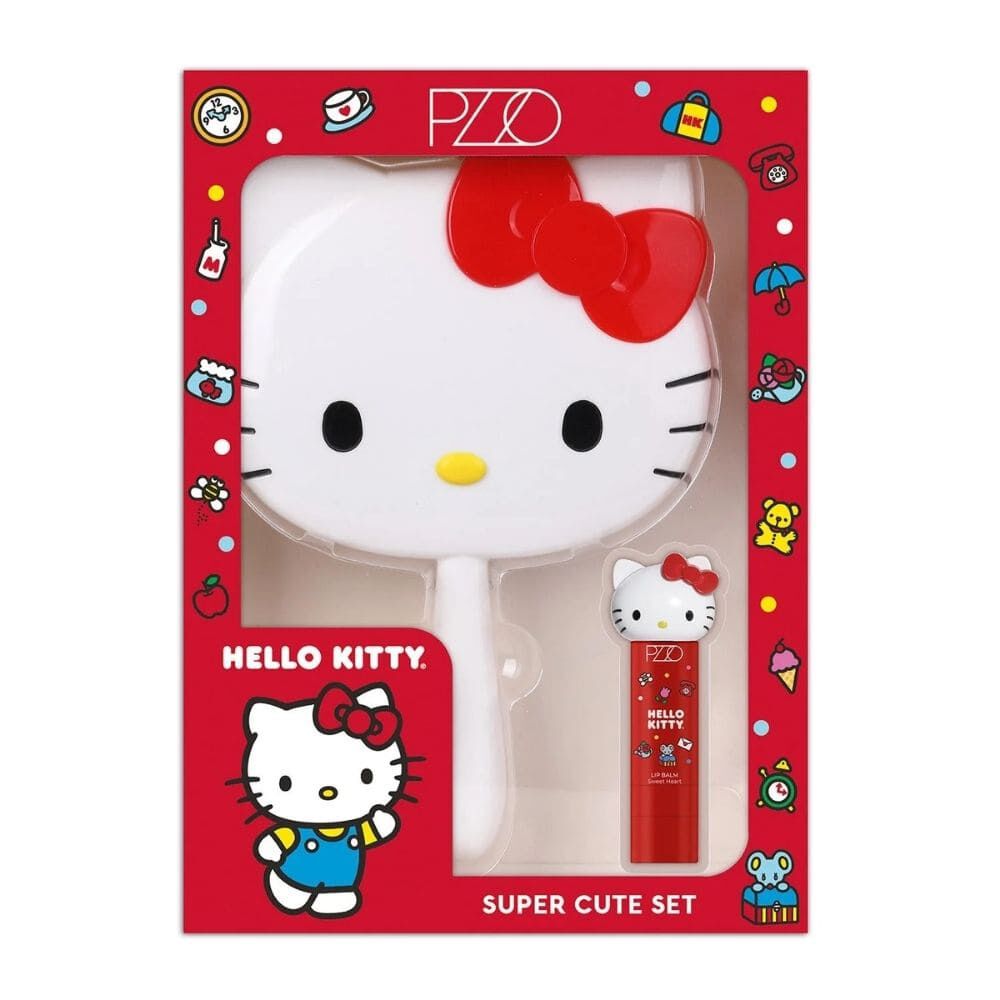 Set-Super-Cute-Hello-Kitty-Espejo-+-Bálsamo-imagen-3