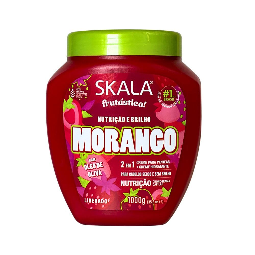 Máscara Skala Morango Fresa 1000 gr