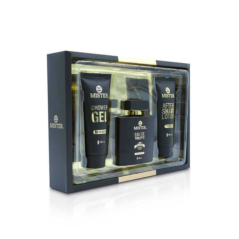 Mister-Black-Eau-de-Toilette-Spray-100-mL-+-After-Shave-170-mL-+-Body-Wash-170-mL-imagen-3