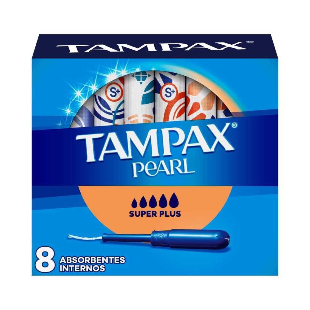 Tampones Pearl Super Plus 8 unidades