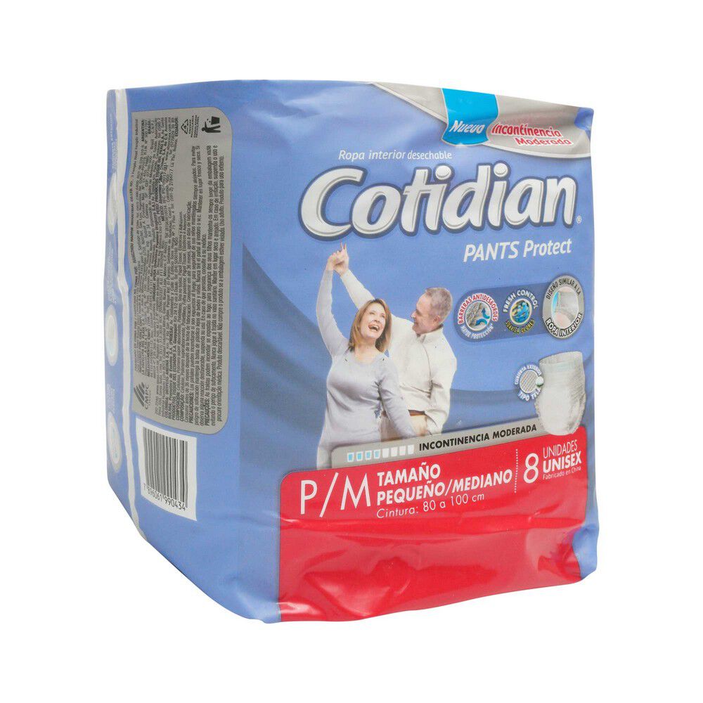 Pants-Ropa-Interior-Desechable-Incontinencia-Moderada-P/M-x8-imagen-2
