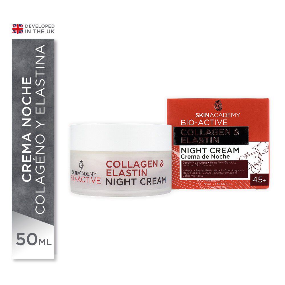 Crema-Noche-Antiarrugas-45-+-Collagen-&-Elastin-50-mL-imagen-1