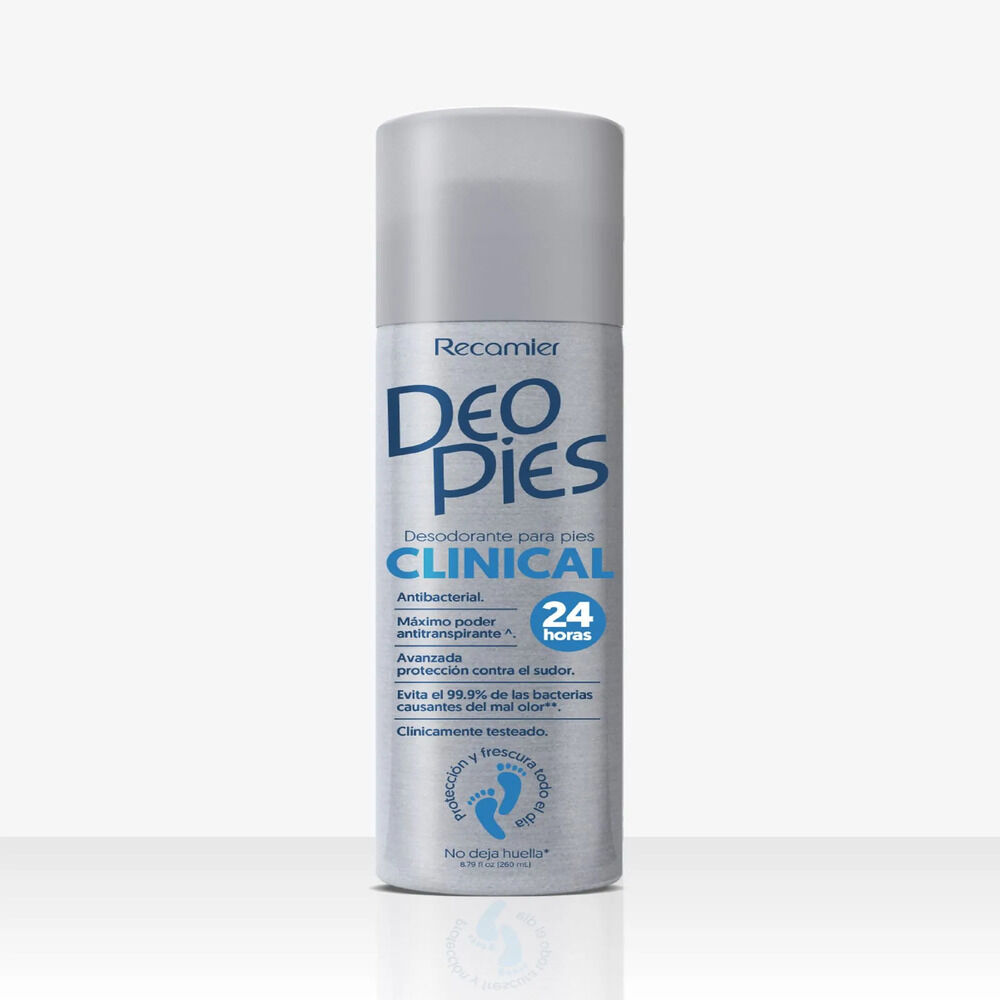 Desodorante para Pies Spray Clinical 260 mL