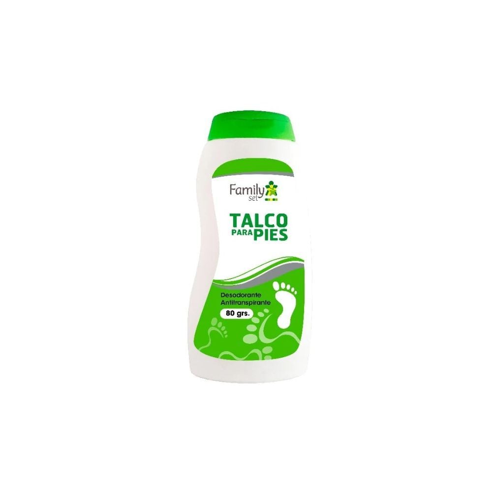 Talco En Polvo Desodorante Y Antitranspirante Para Pies 80Gr
