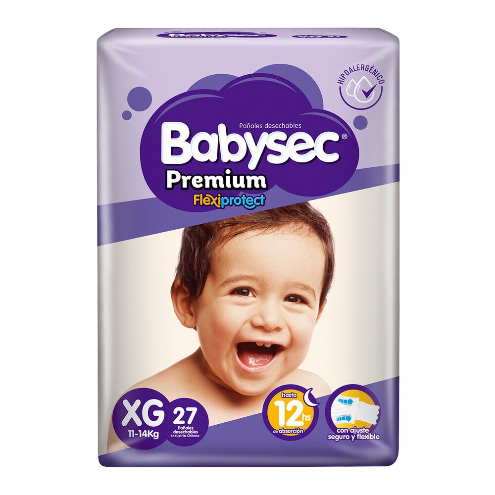 Pañal-Babysec-Premium-Flexiprotect-Talla-Xg-27-Unidades-imagen-2