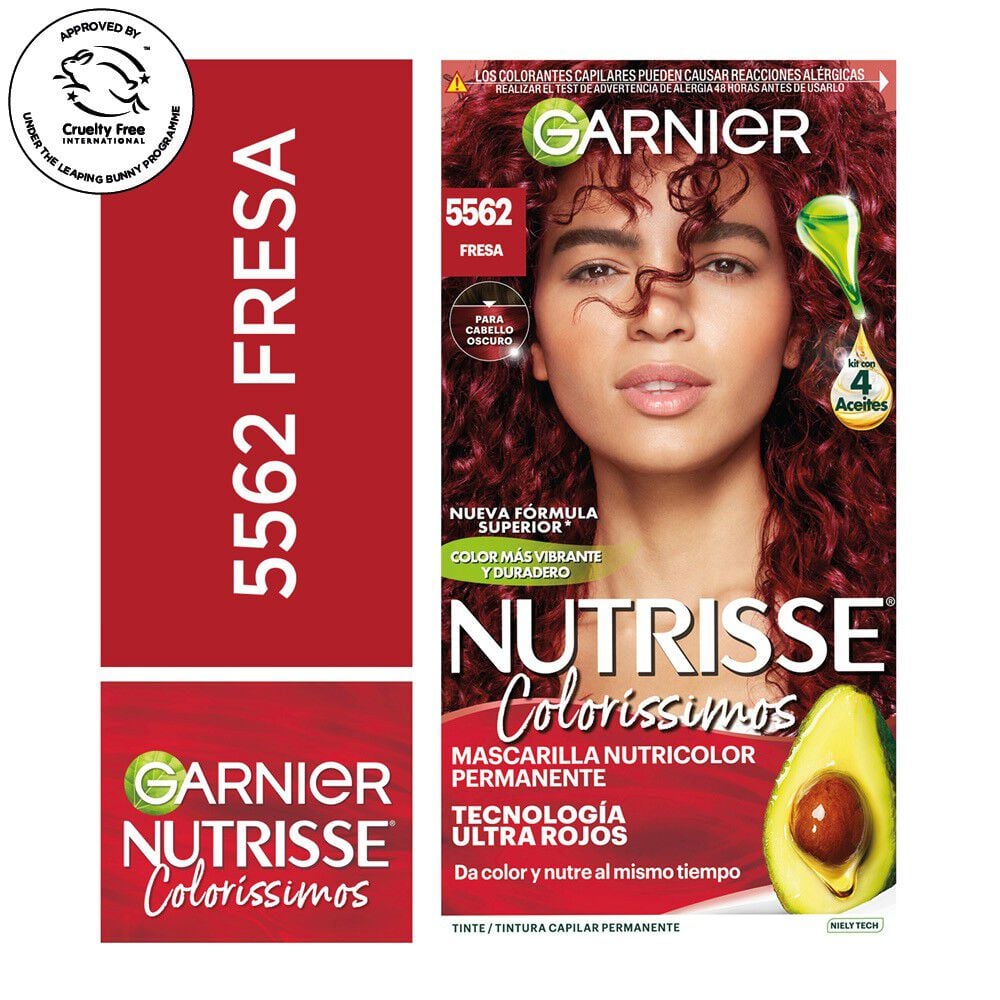 Coloración Garnier Colorissimos 5562 Fresa