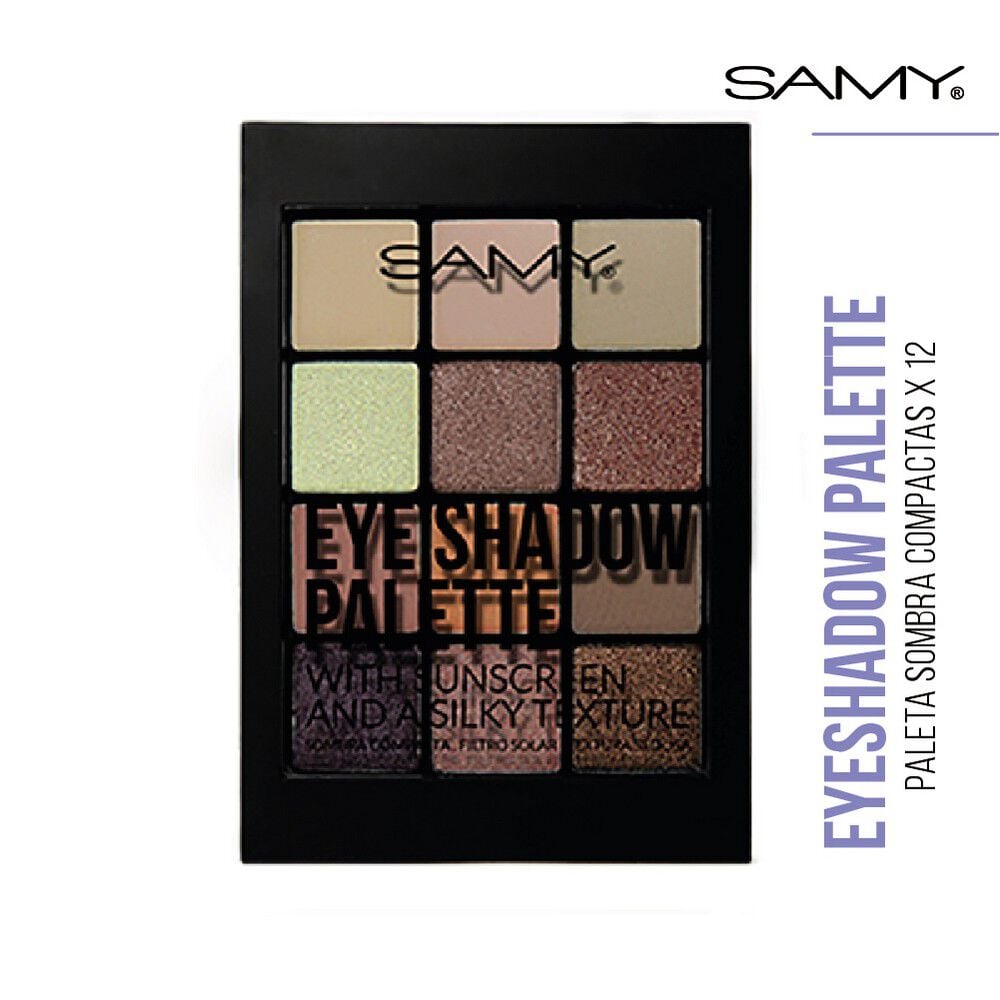 Paleta X 12 sombras compactas Persian Desert
