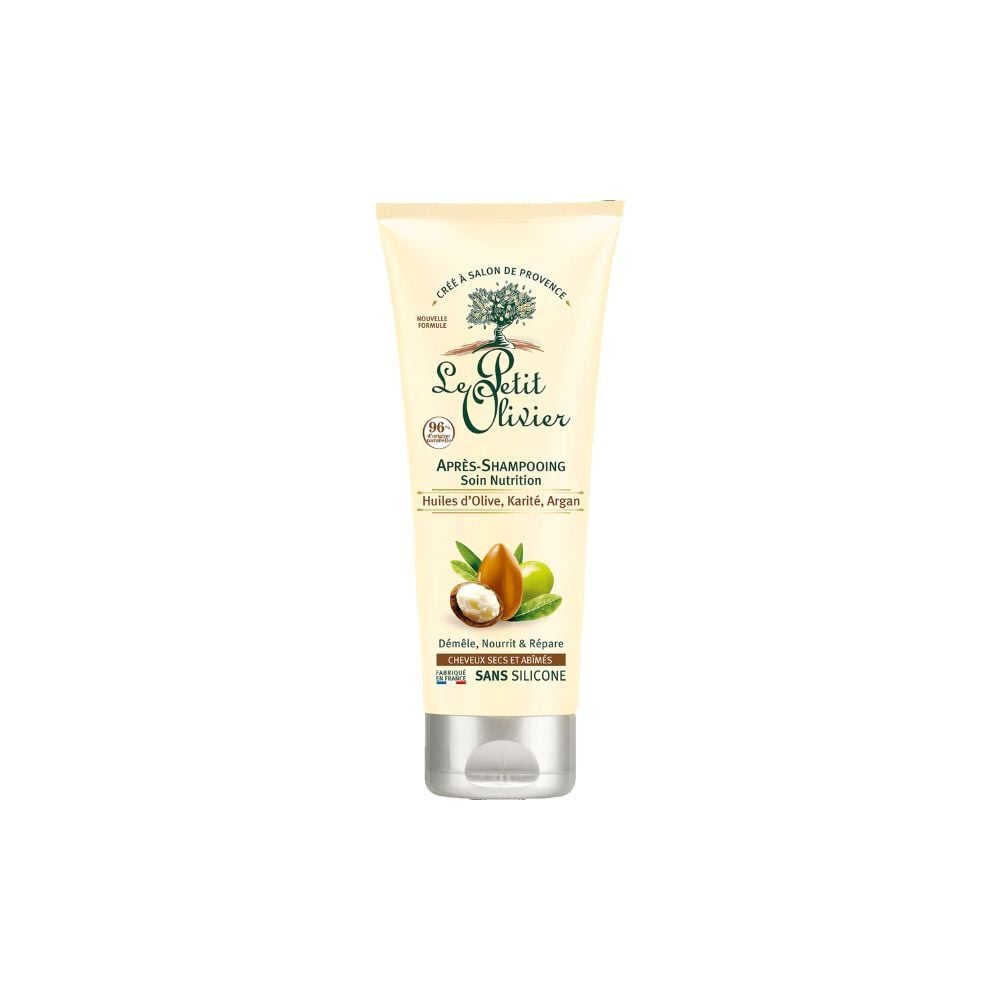 Le-Petit-Olivier-Acondicionador-para-Cabello-Seco-y-dañado-con-aceite-de-Oliva,-Aceite-de-Argán-y-Karité-200-ml--imagen-2