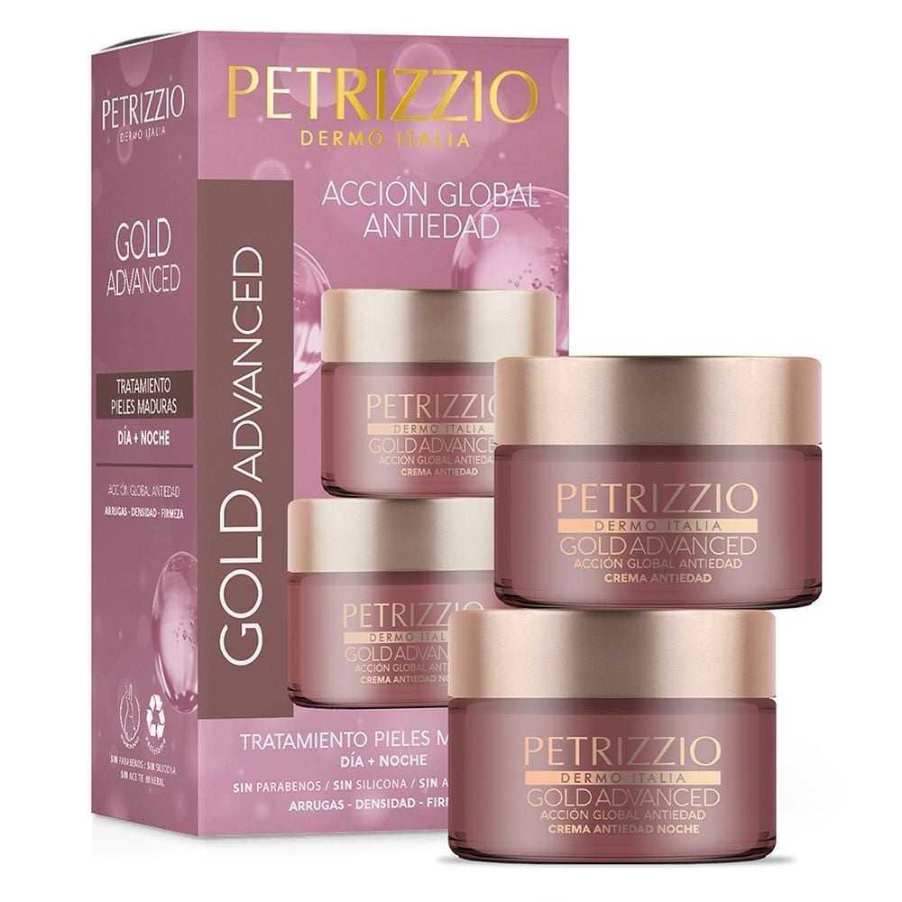 Set de Cremas Antiedad Gold Advanced +60