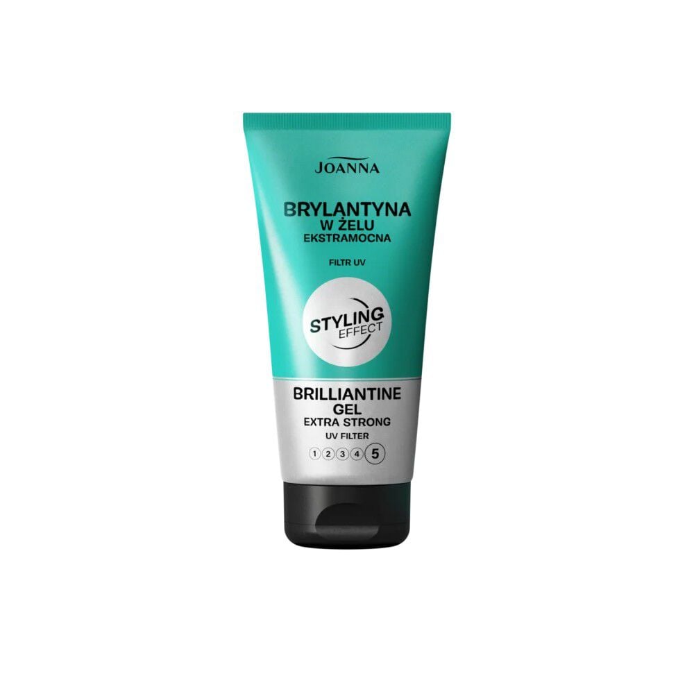 Gel capilar con brillantina fijación extra fuerte 150gr