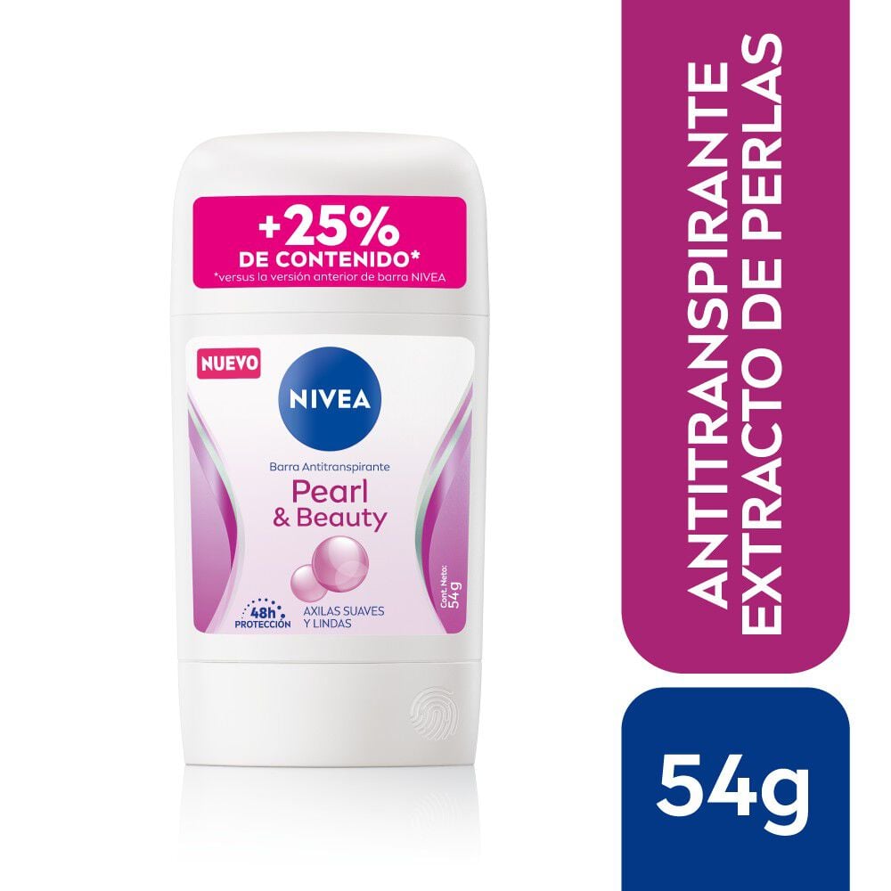 Barra Black&White Pearl&Beauty Femenino 54g