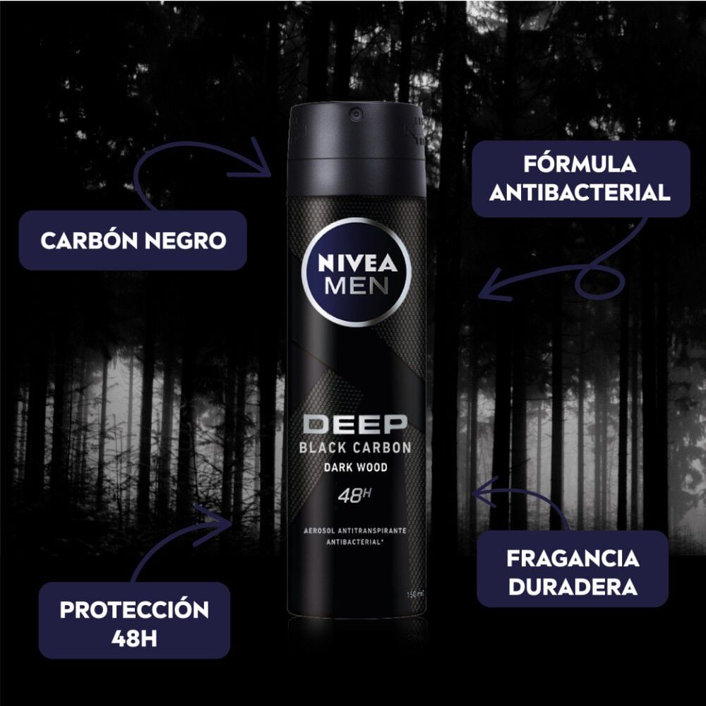 Antitranspirante-Nivea-Men-Deep-Dark-Wood-Spray-150-mL-imagen-2