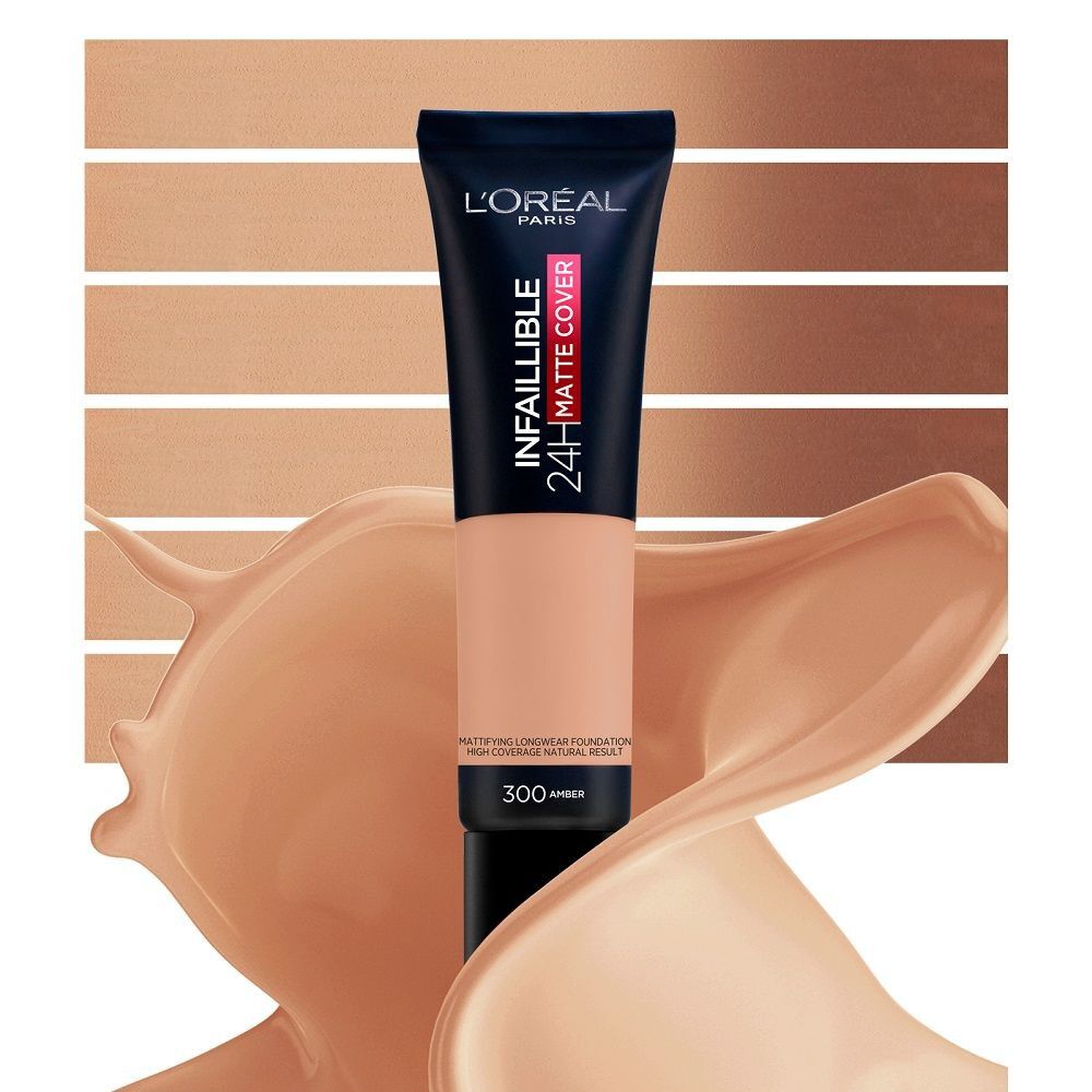 Infaillible-Base-de-Maquillaje-24H-Matte-Cover-300-Amber-30-mL-imagen-5