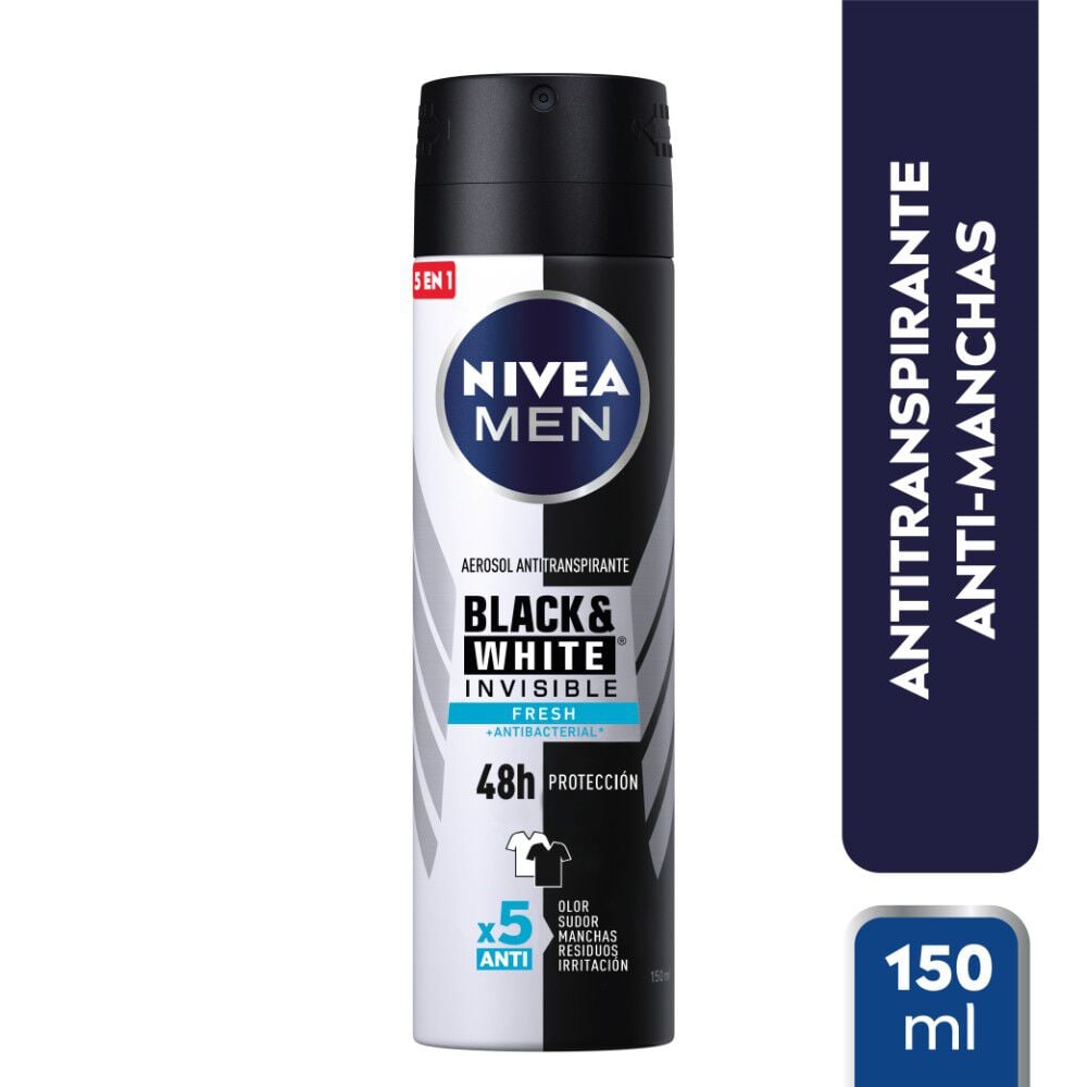 Desodorante Spray Men Black & White Fresh 150 mL