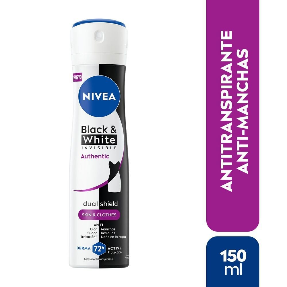 Black & White Authentic Spray Femenino 150Ml