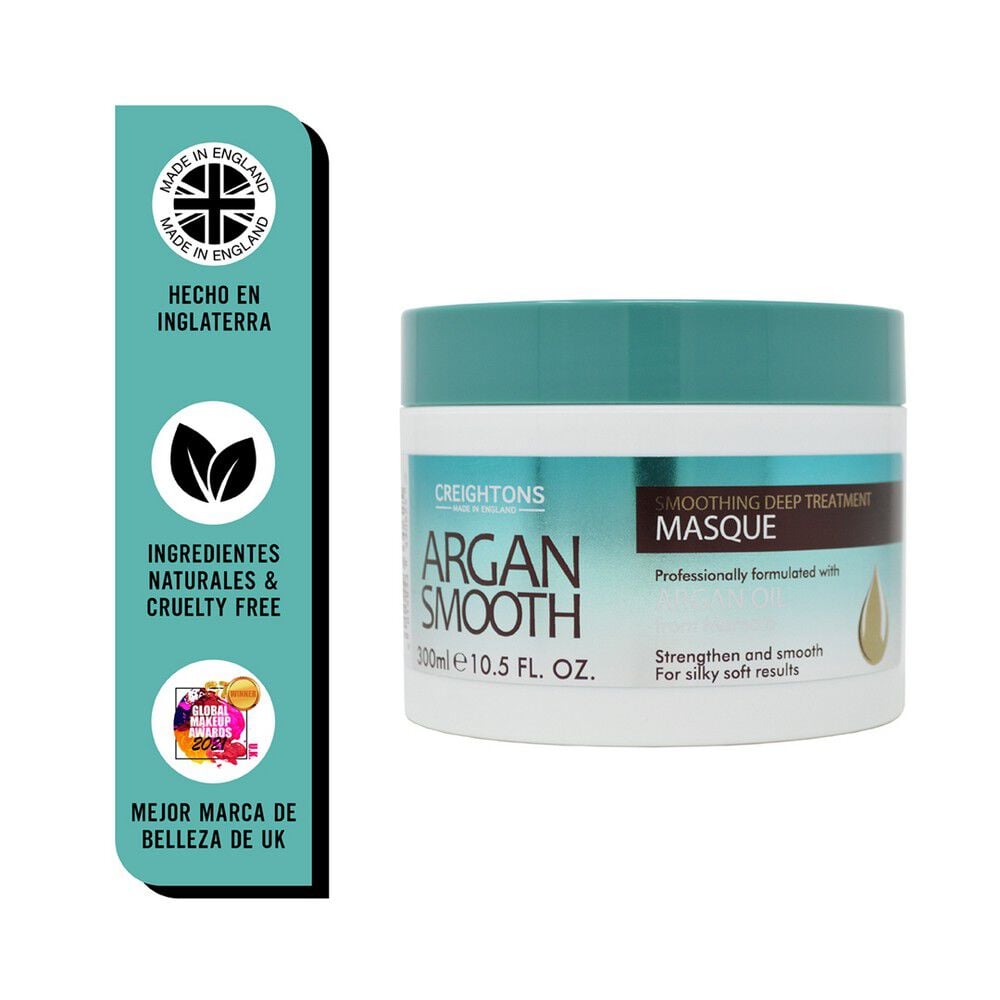 Mascara Tratamiento Argán Smooth Alisado 300 mL