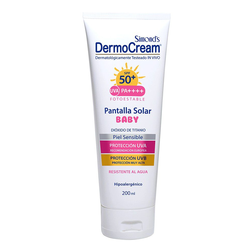 Pantalla-Solar-Beby-Spf50+-Uvb/Uva-Piel-Sensible-200-mL-imagen-1