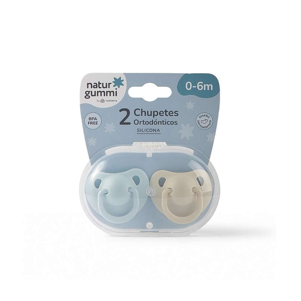 Chupete Silicona  0 A 6M X2 Niño