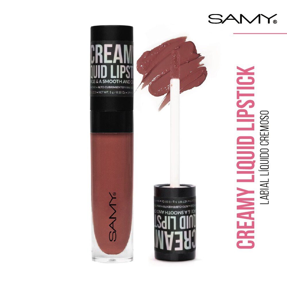 Labial líquido cremoso Mocha