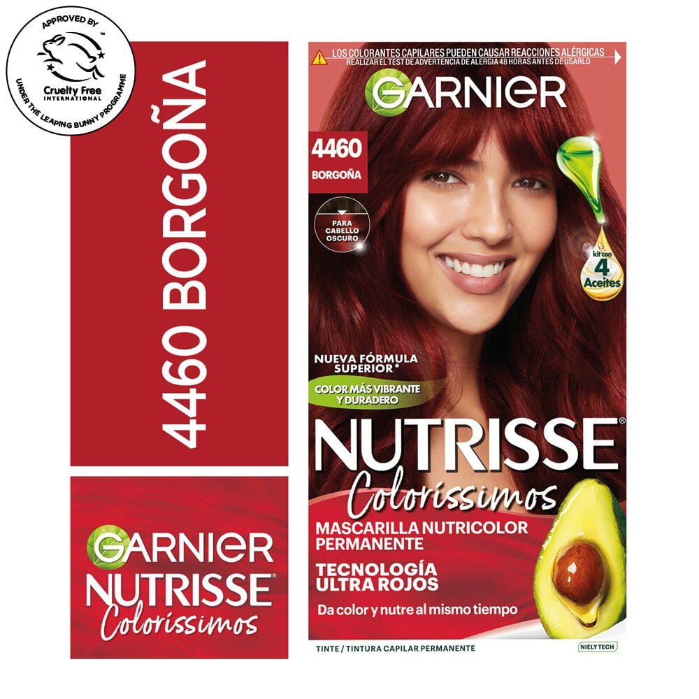 Coloración Garnier Colorissimos 4460 Borgona