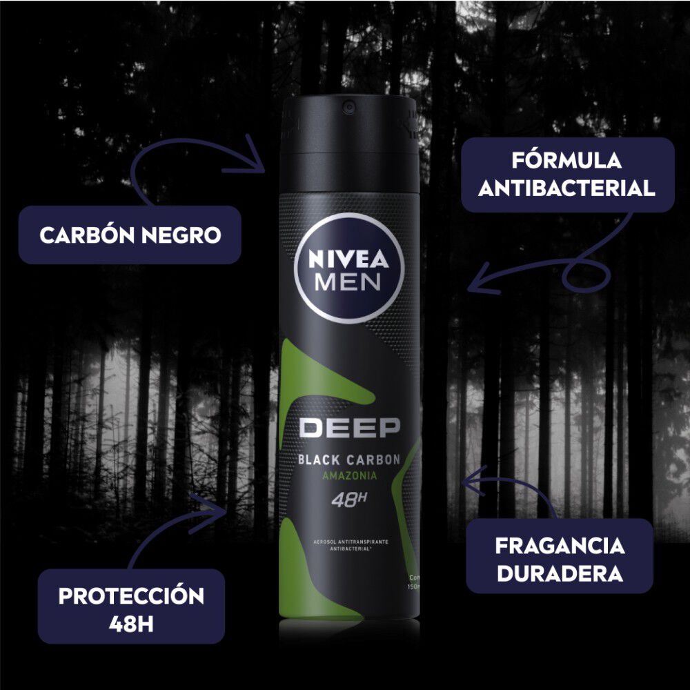 Antitranspirante-Nivea-Deep-Men-Amazonia-Spray-150-mL-imagen-2