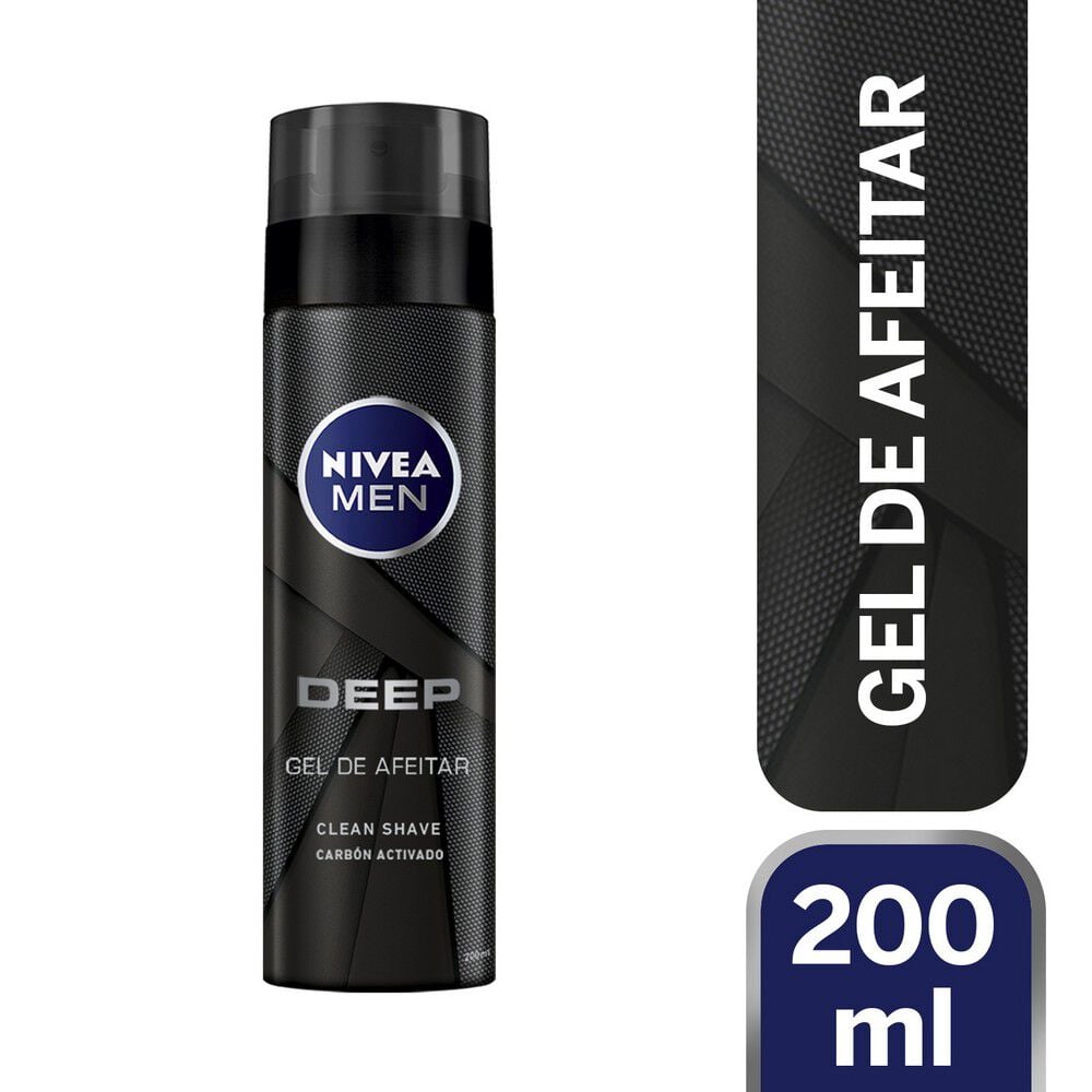 Gel de Afeitar Nivea Men Deep 200 mL