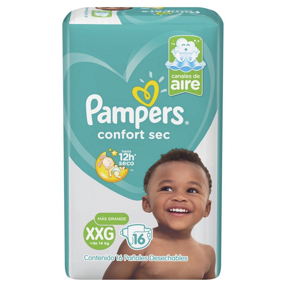 Pañal-Confort-Sec-Xxg-(+-14-Kg)-Extra-Seco-Pods-X16-imagen-2