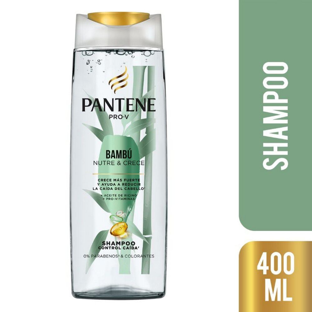 Shampoo Control Caída Bambú Nutre y Crece 400 mL