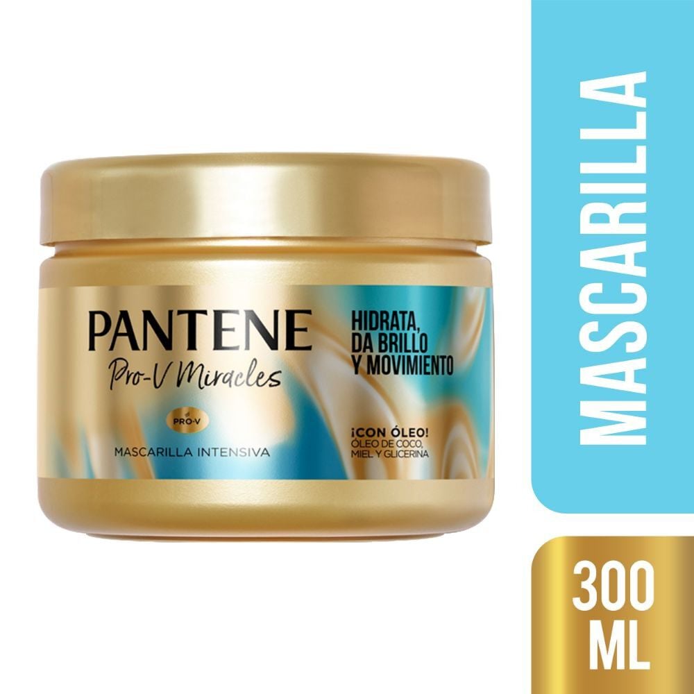 Mascarilla para cabello Pantene Hidrata y da Brillo 300 ml