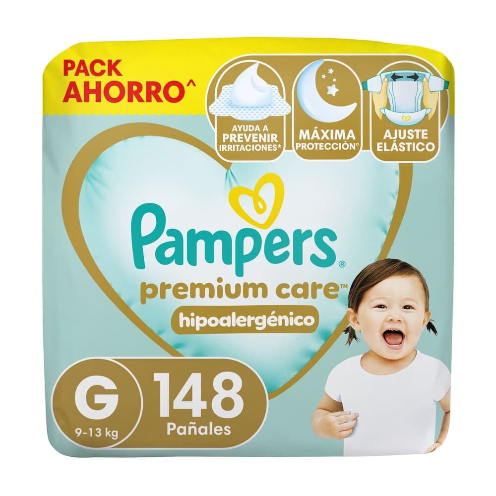 Pañales Premium Care G